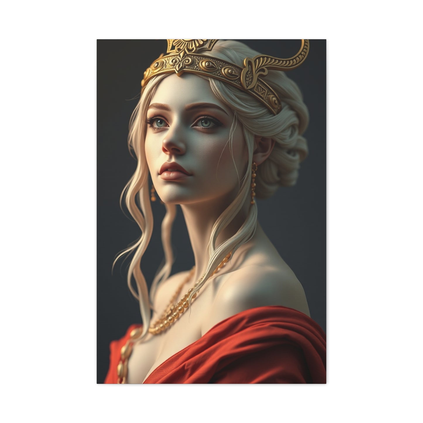 Celestial Virgo Canvas Elegance