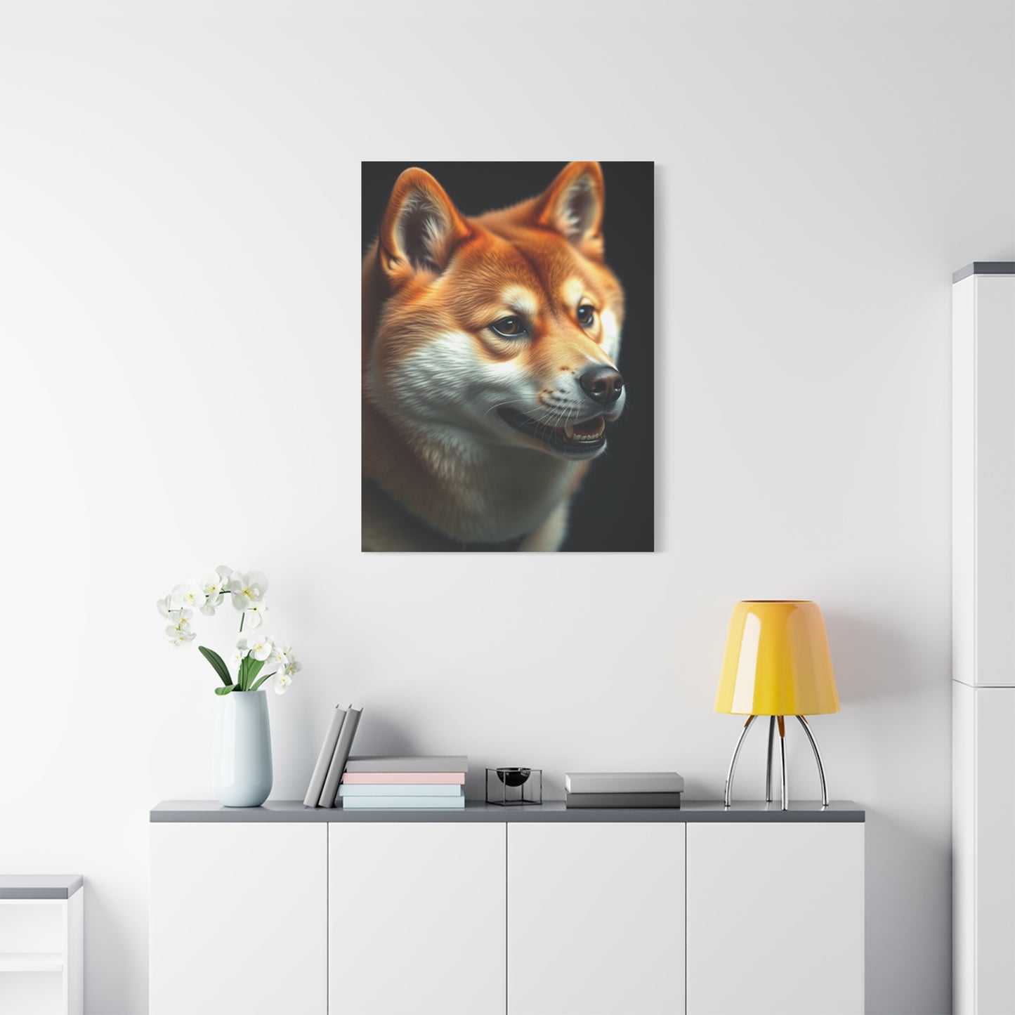 Vision Shiba Inu Dog Art Art Wall Art & Canvas Print