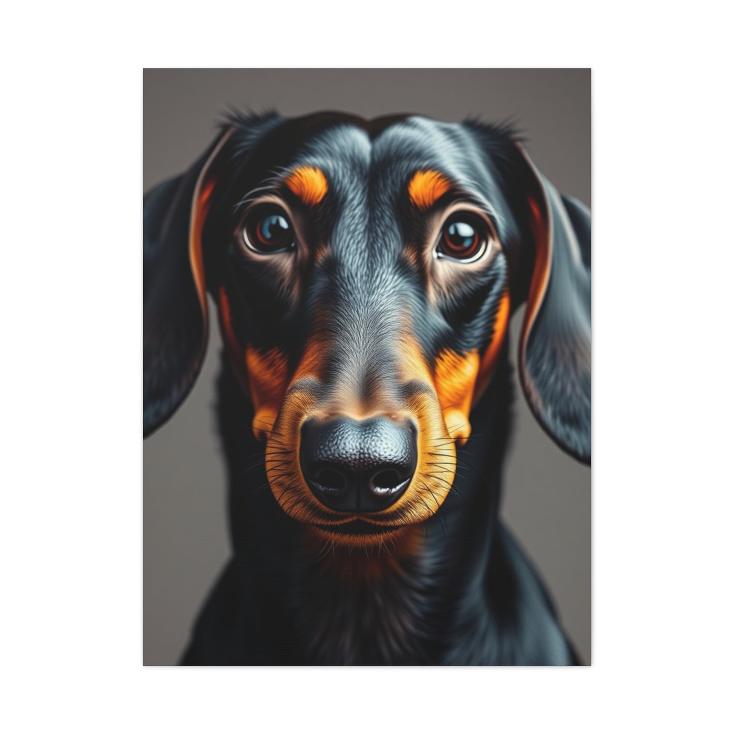 Dachshund Art Luxury Canvas Wall Art & Canvas Print