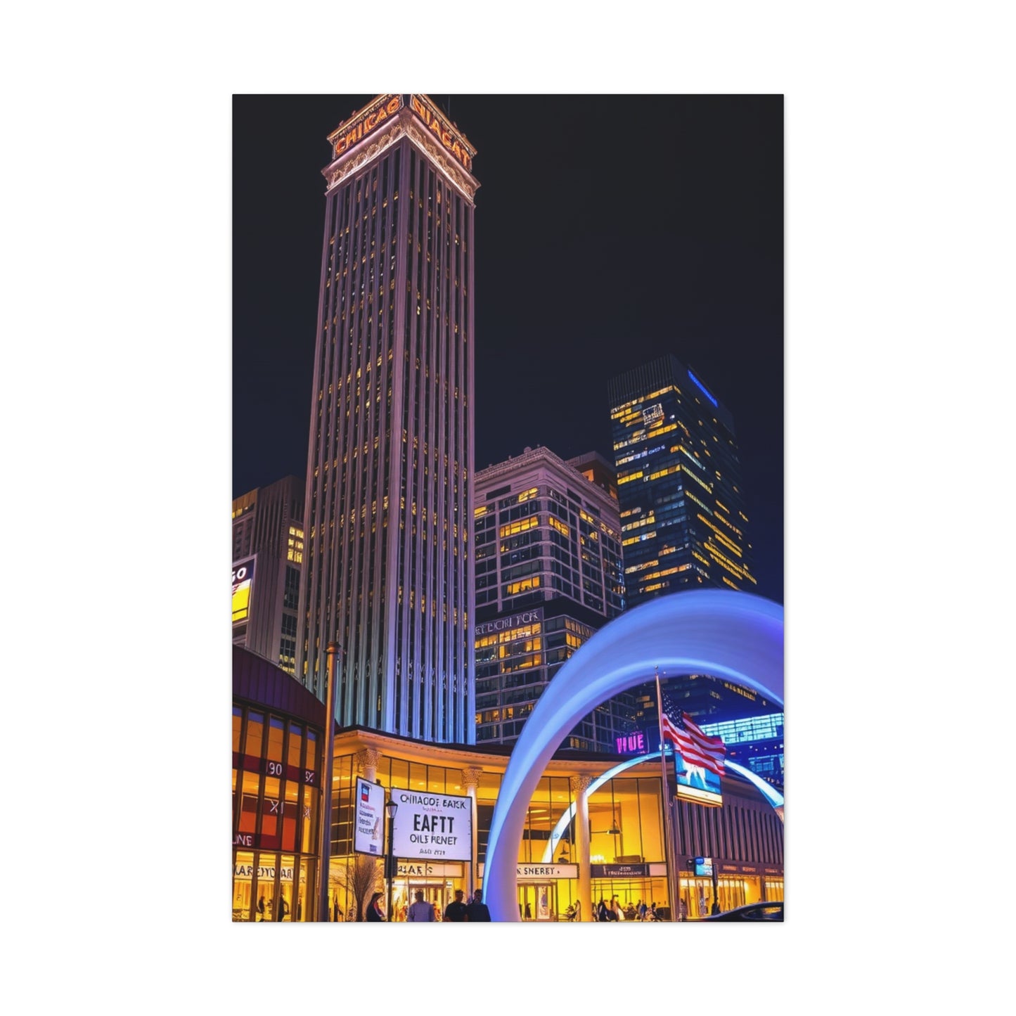 Chicago Art Refined Canvas Wall Art & Canvas Print