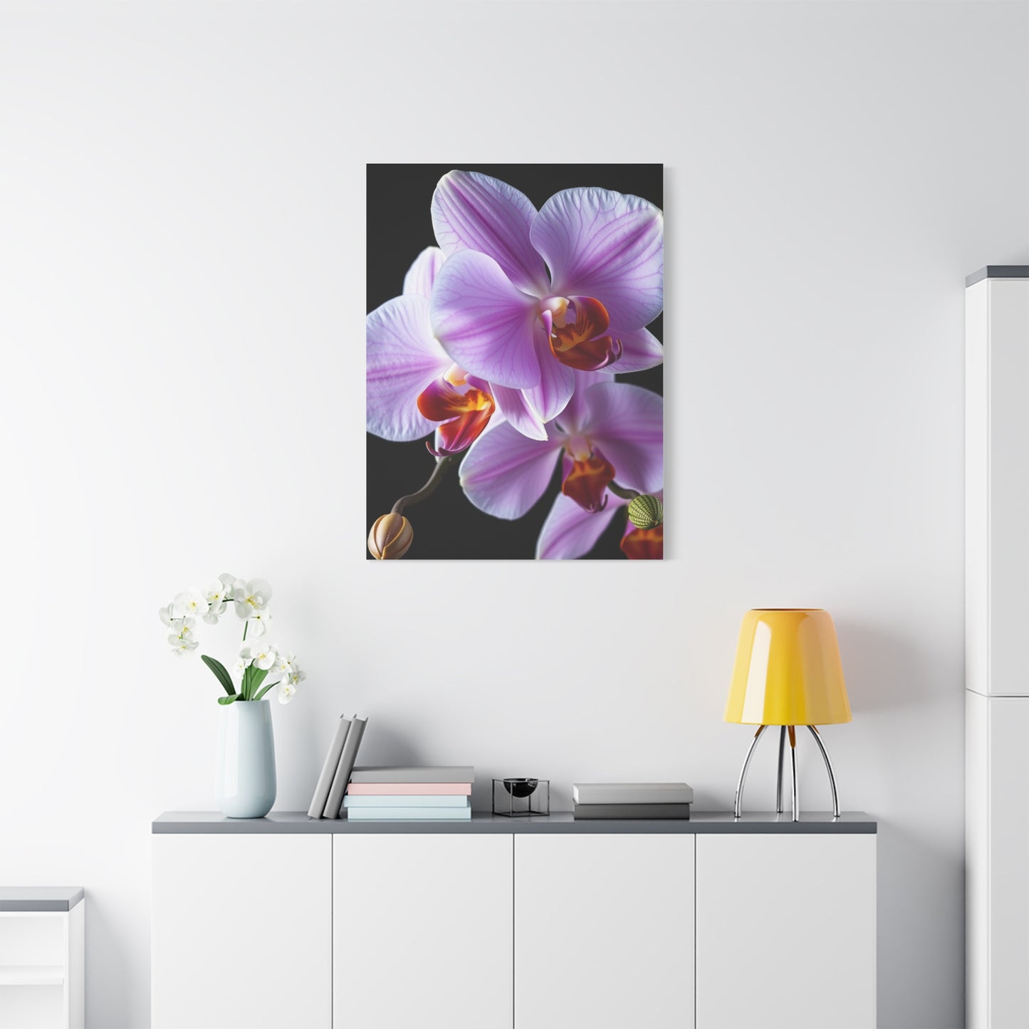 Orchid Flower Art Luxury Canvas Wall Art & Canvas Print