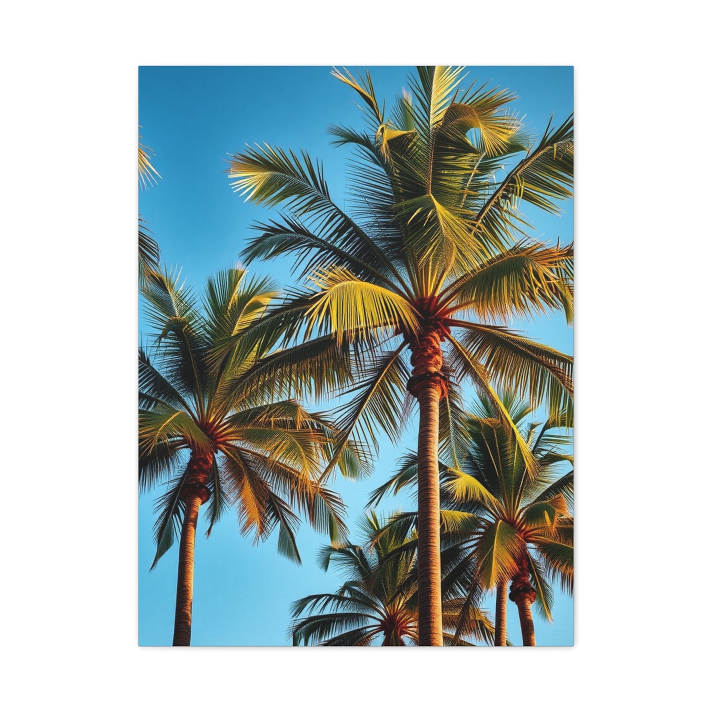 Tranquil Palmscape Wall Art & Canvas Print