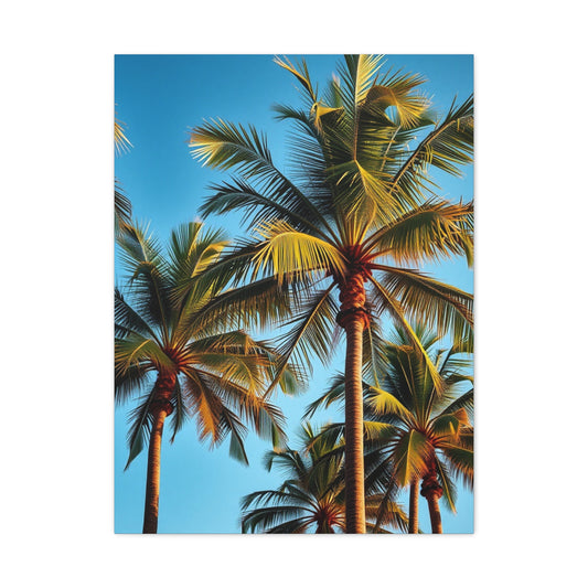 Tranquil Palmscape Wall Art & Canvas Print