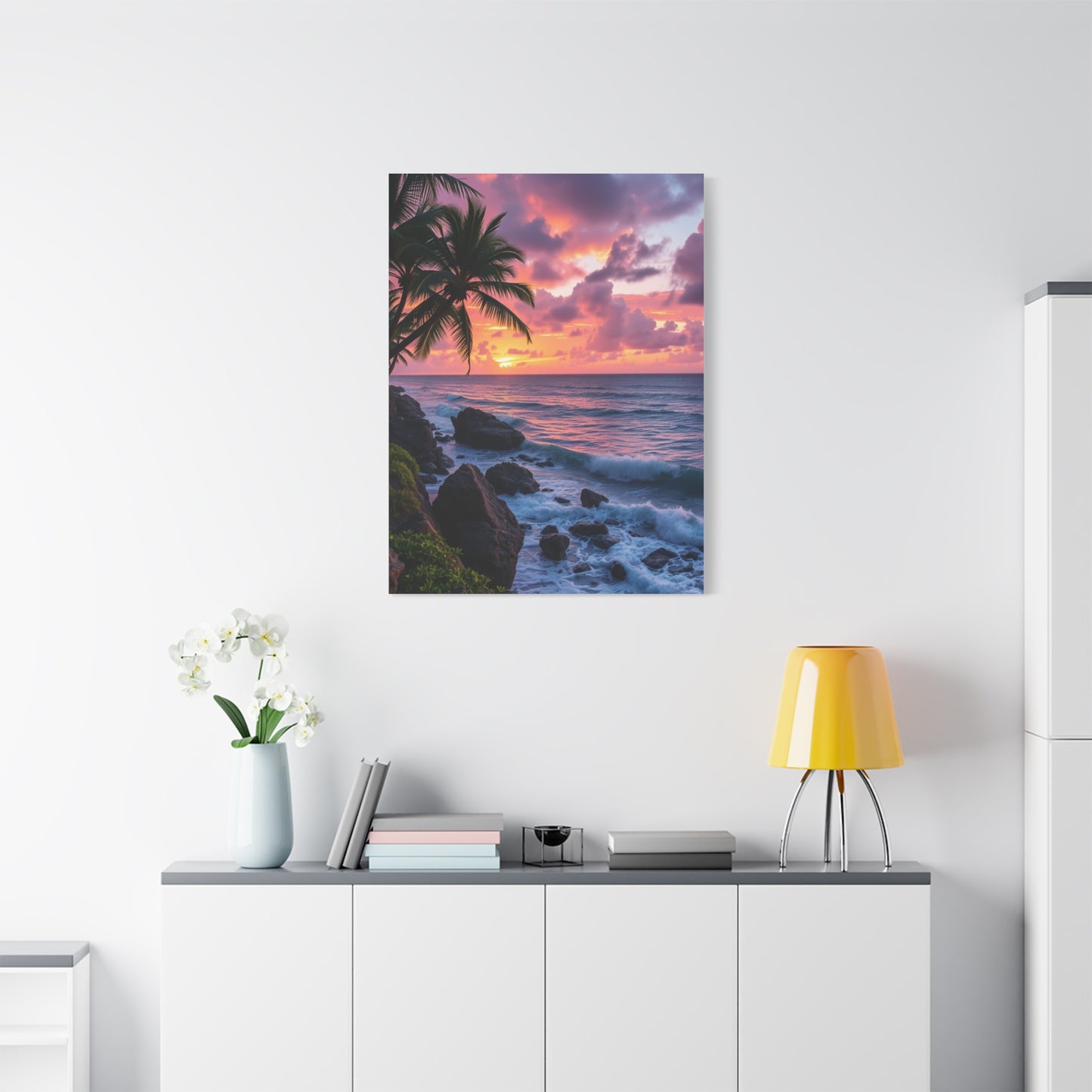 Azure Coastline Opus Wall Art & Canvas Print
