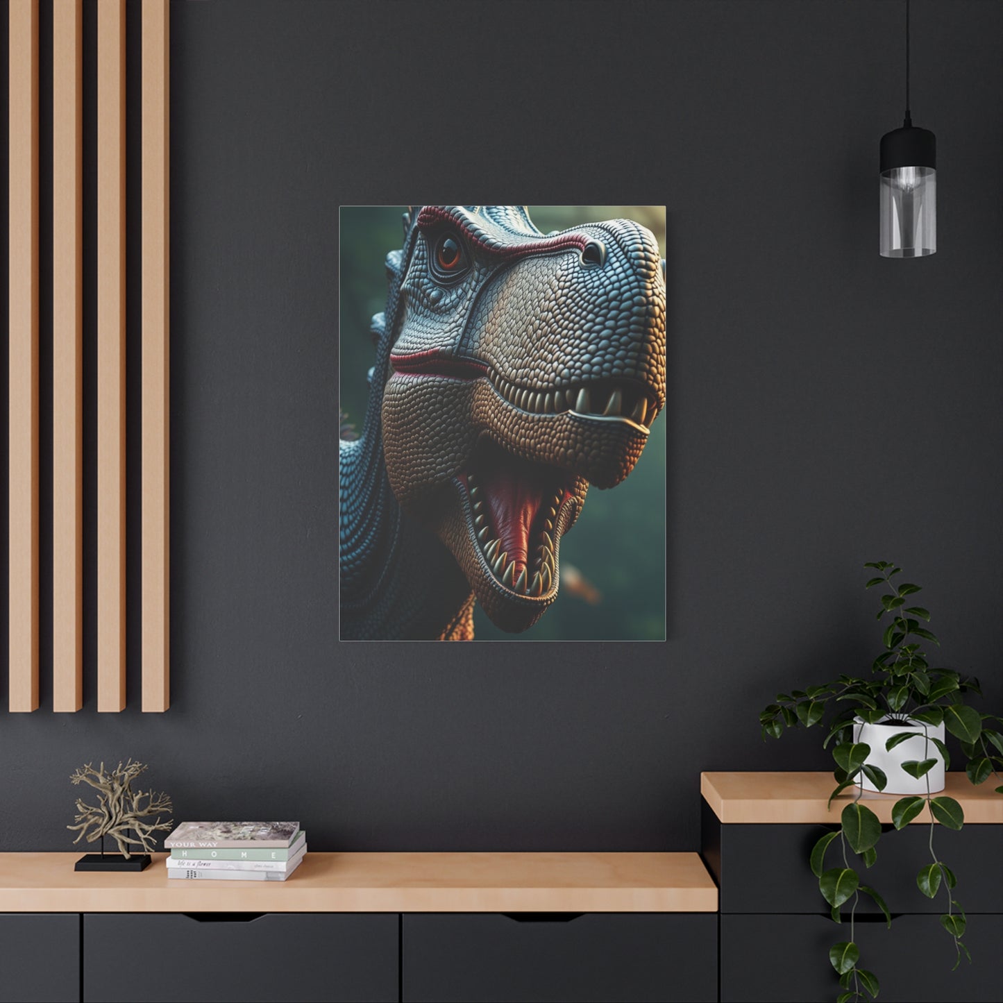 Jurassic Elegance Canvas