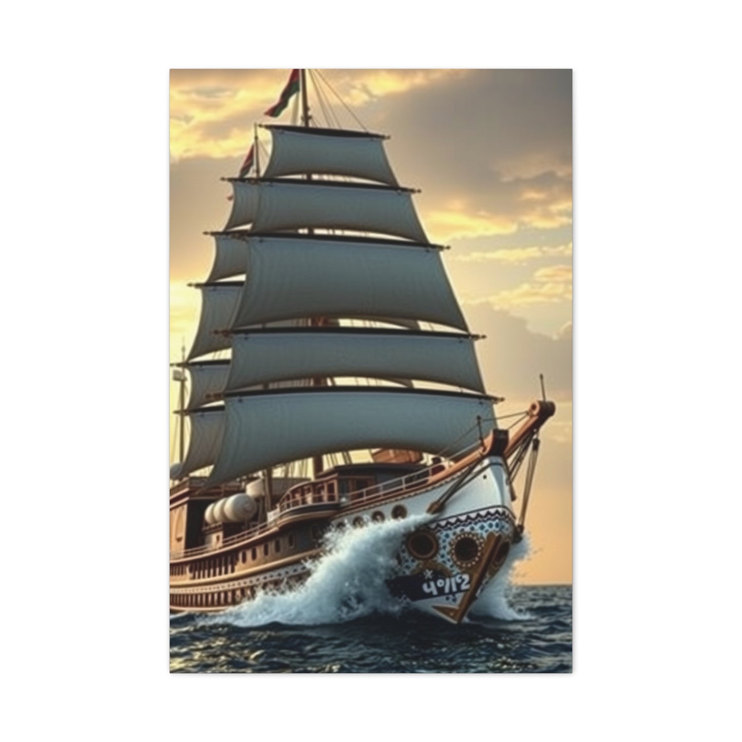 Masterpiece Ship Art Vision Wall Art & Canvas Print