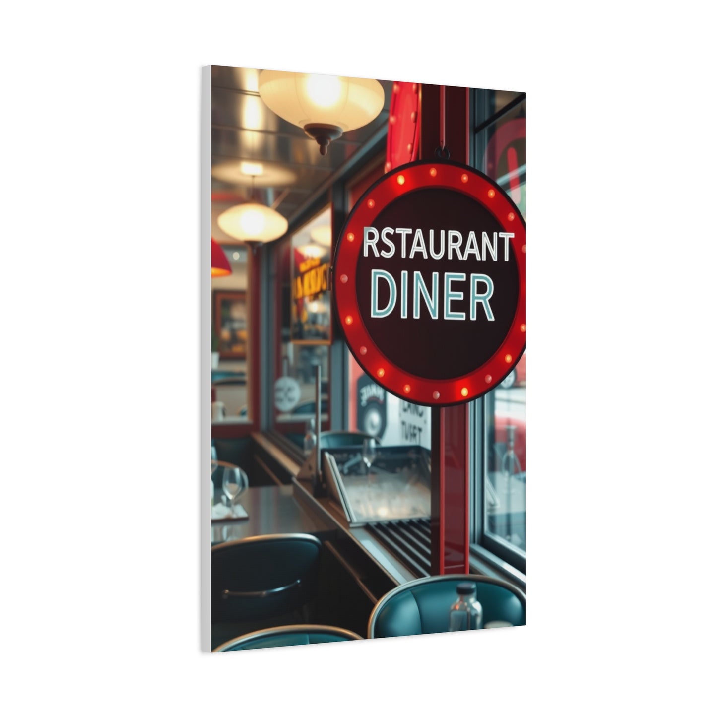 Restaurant & Diner Art Luxury Canvas Wall Art & Canvas Print