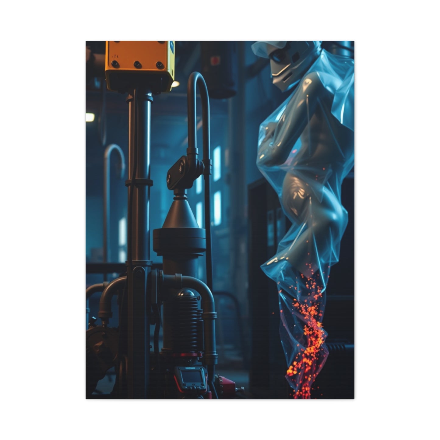 Masterpiece Industrial Art Vision Wall Art & Canvas Print