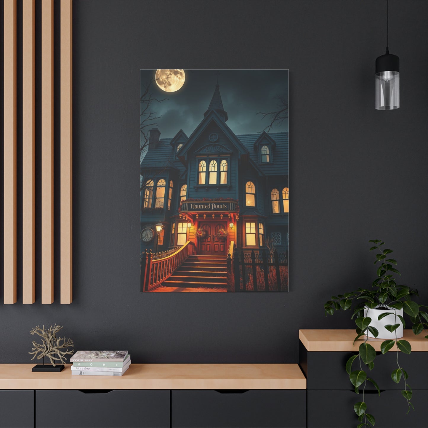 Elite Haunted House Art Vision Wall Art & Canvas Print