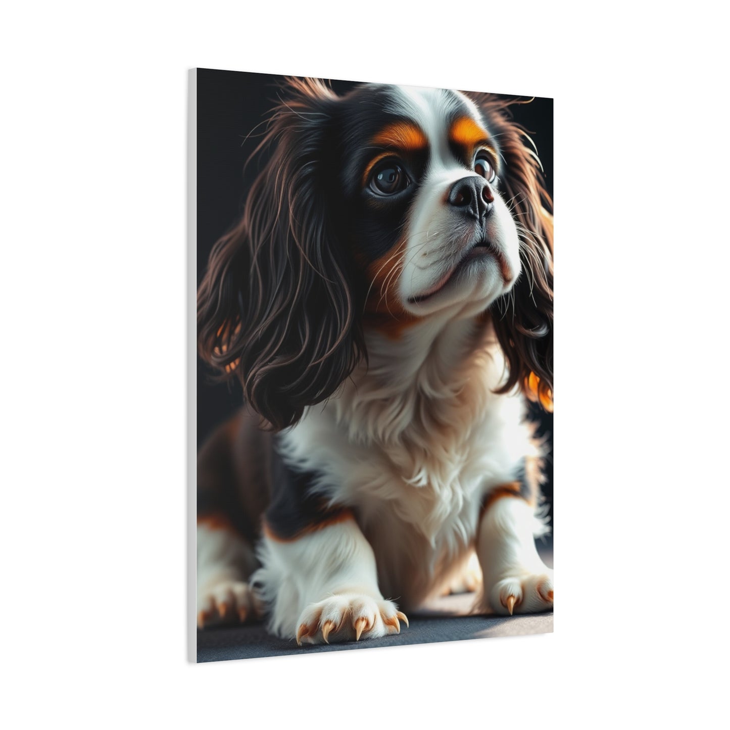 Cavalier King Charles Spaniels Art Luxury Canvas Wall Art & Canvas Print