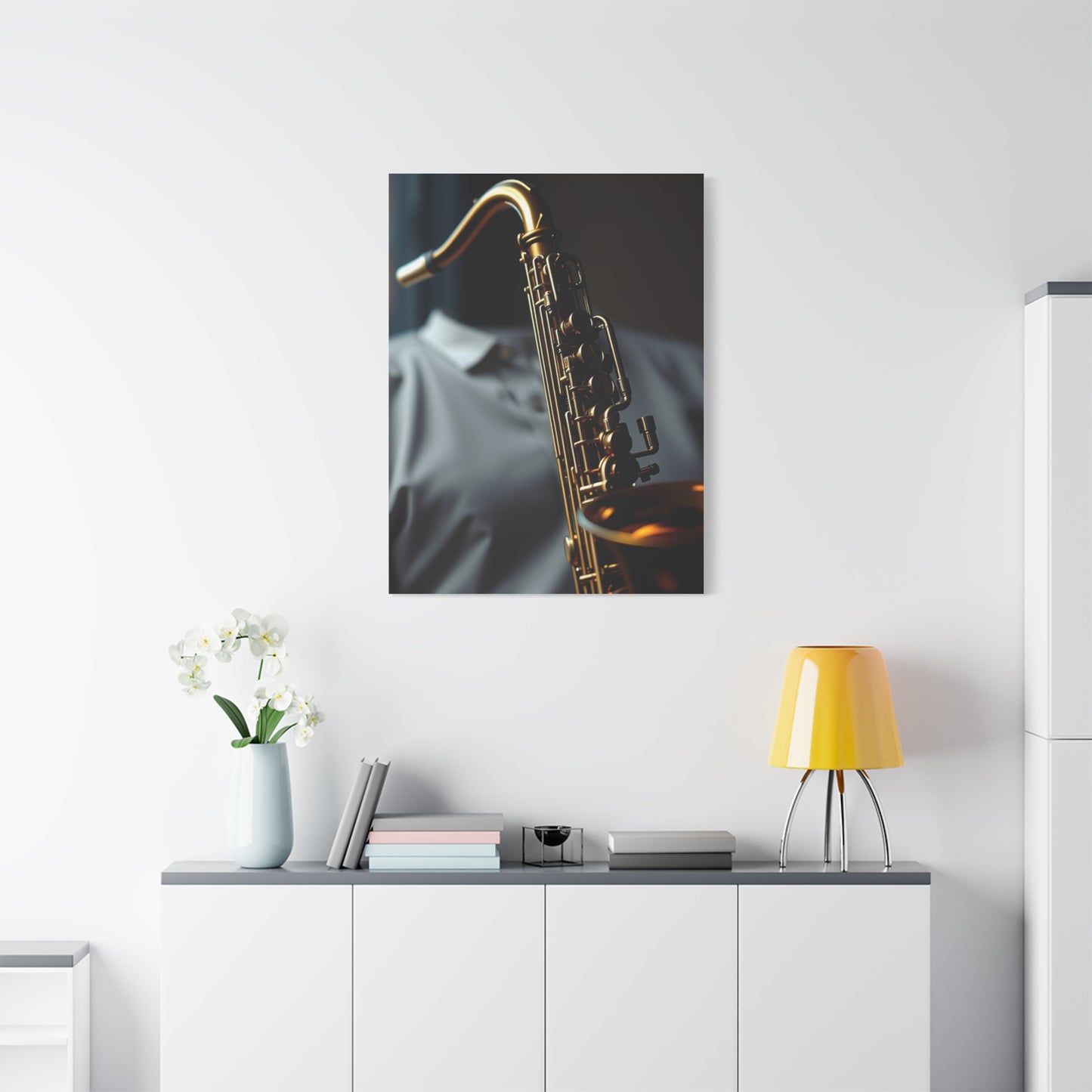 Masterpiece Saxophone Art Vision Wall Art & Canvas Print