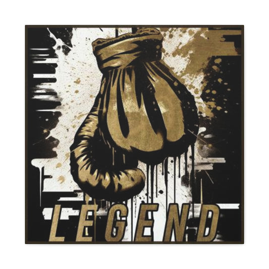 Boxing Legend Man Cave Decor Wall Art & Canvas Prints