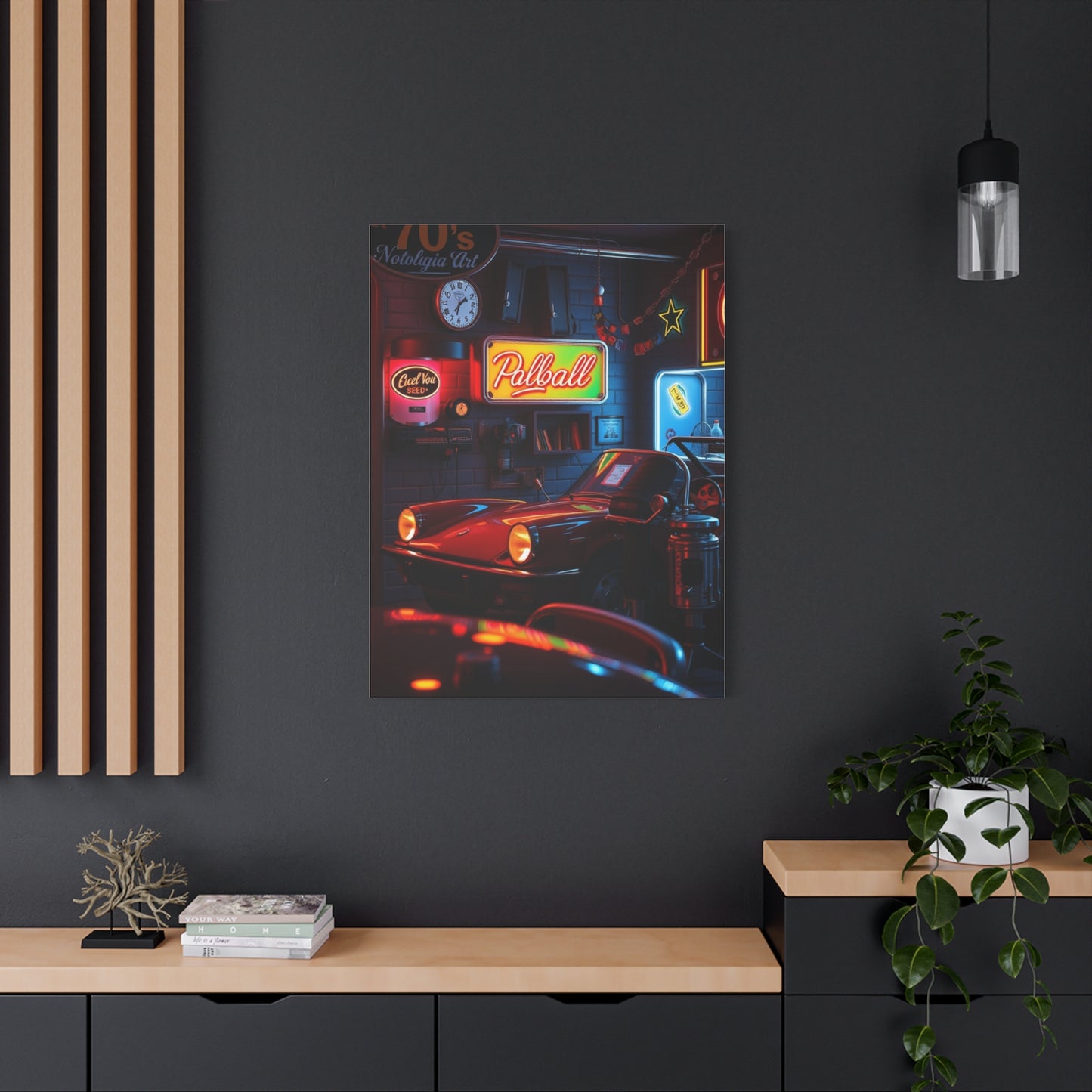 70’s Nostalgia Art Luxury Canvas Wall Art & Canvas Print
