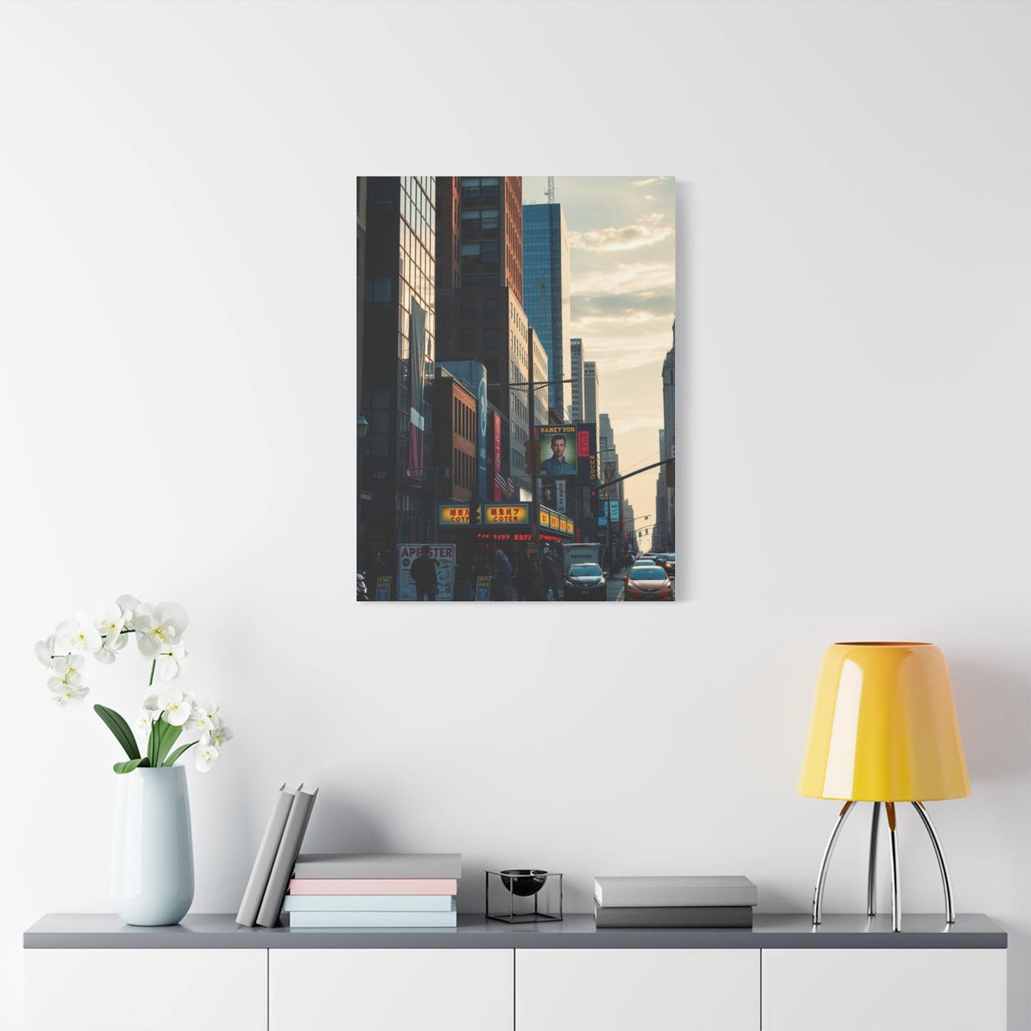Times Square Luminosity Wall Art & Canvas Print