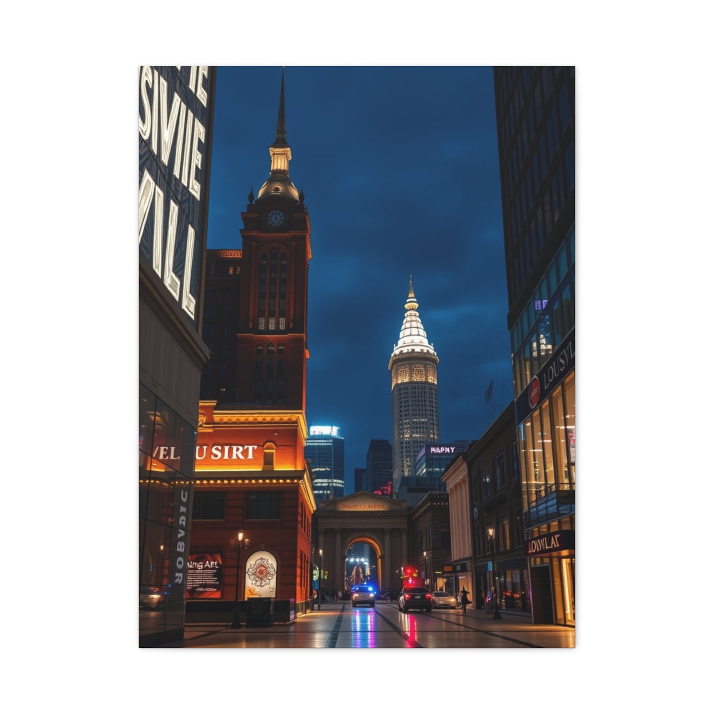 Supreme Louisville Art Collection Wall Art & Canvas Print