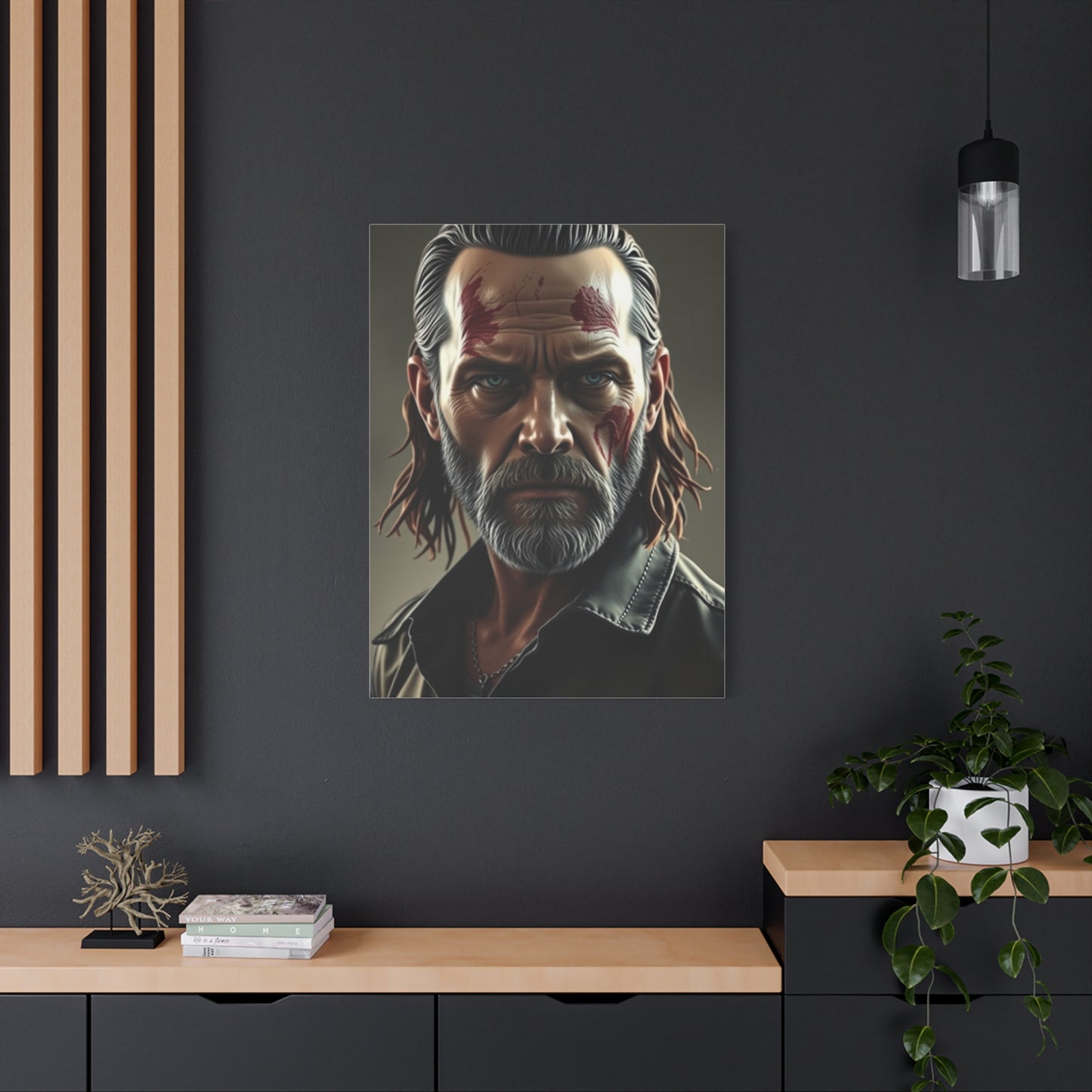 Masterpiece The Walking Dead Characters Art Vision Wall Art & Canvas Print