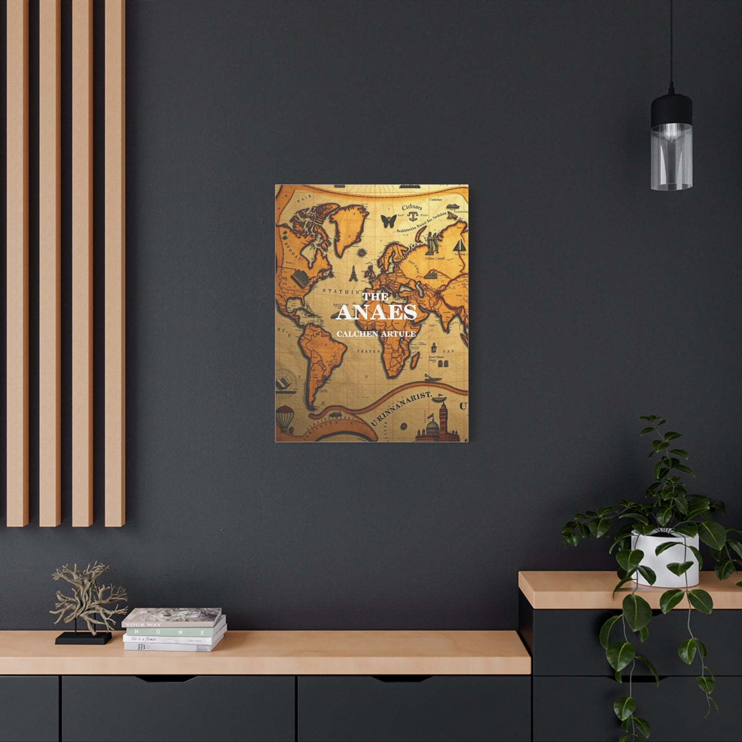 Antique Maps Art Supreme Canvas Wall Art & Canvas Print