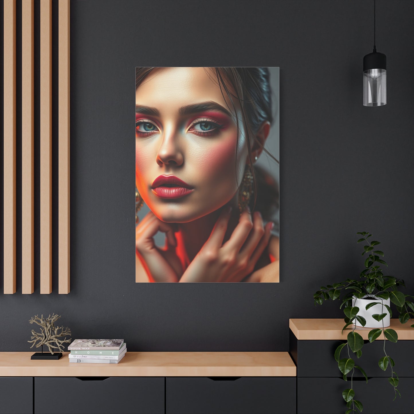 Masterpiece Makeup & Cosmetics Art Vision Wall Art & Canvas Print