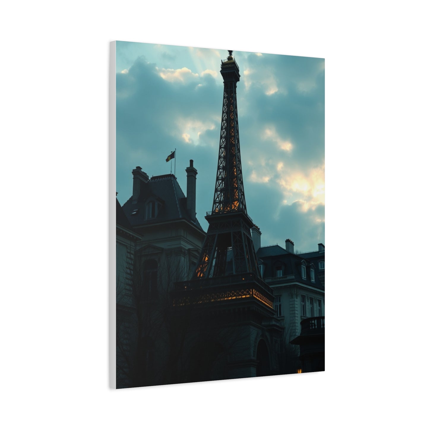 Sophisticated Parisian Essence Canvas