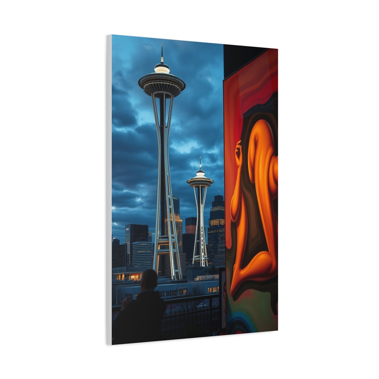 Seattle Art Refined Canvas Wall Art & Canvas Print