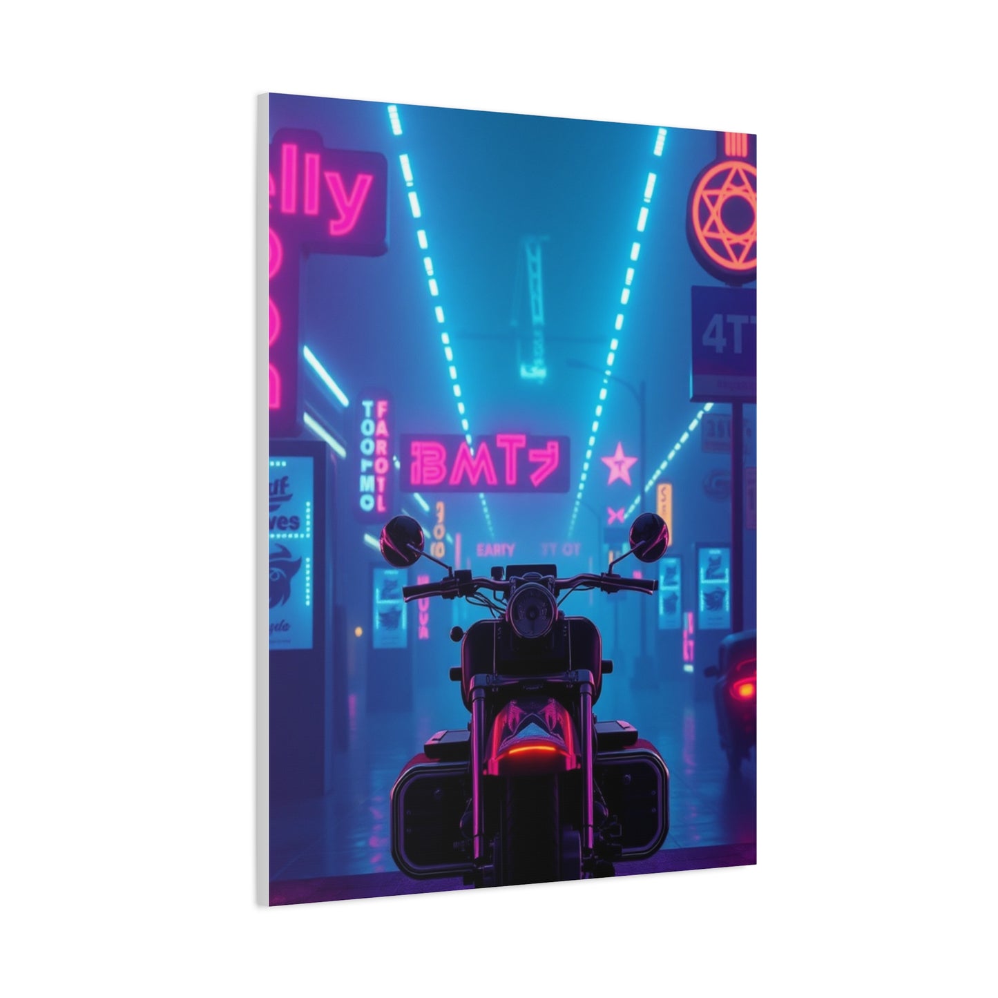 Retro Grandeur Illustration Wall Art & Canvas Print