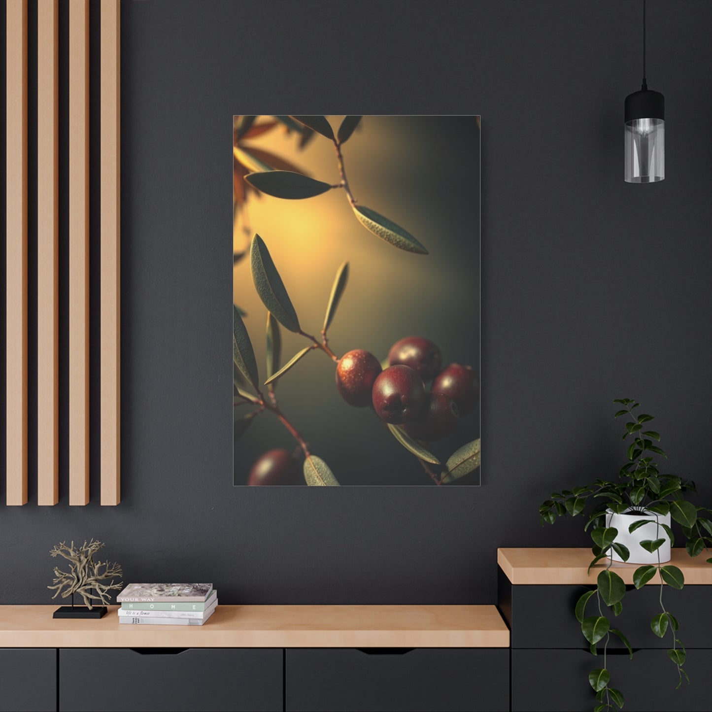 Sublime Olive Reverence Wall Art & Canvas Print