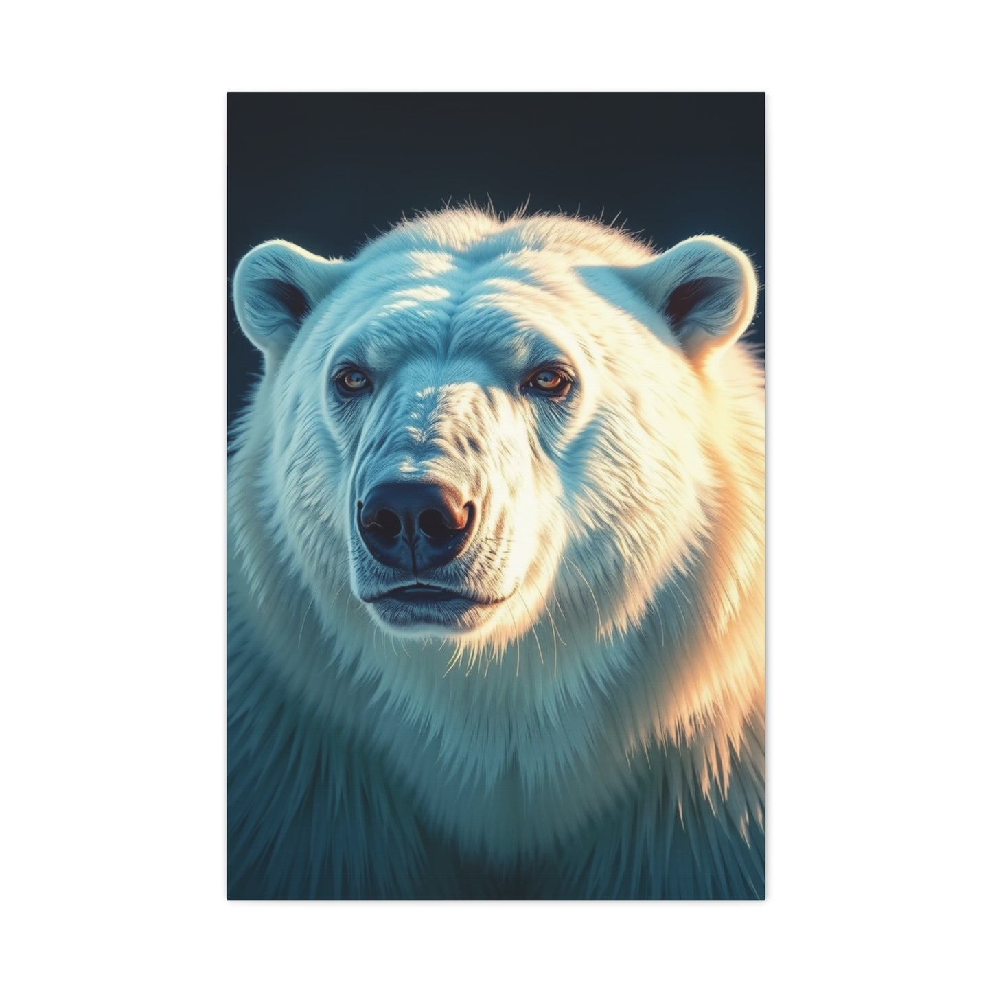 Polar Bear Art Refined Canvas Wall Art & Canvas Print