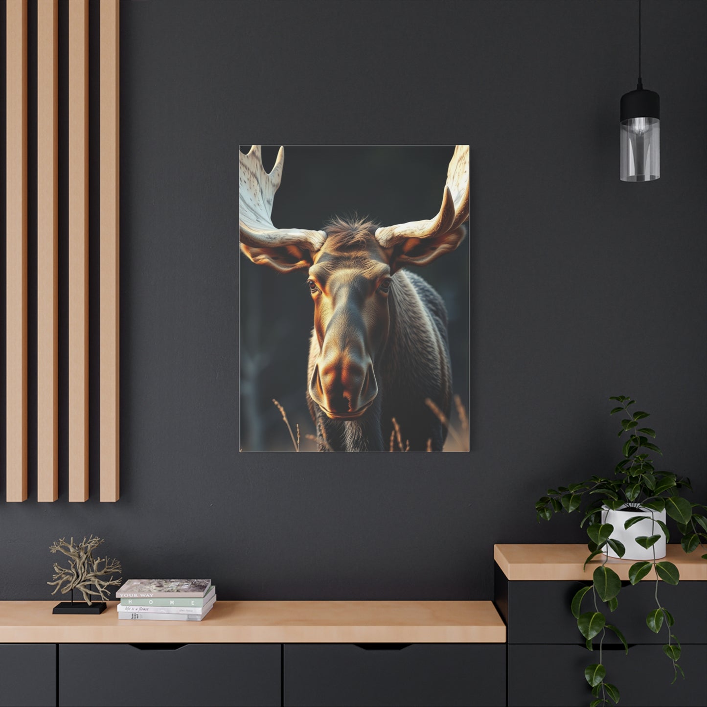 Moose Art Supreme Gallery Wall Art & Canvas Print