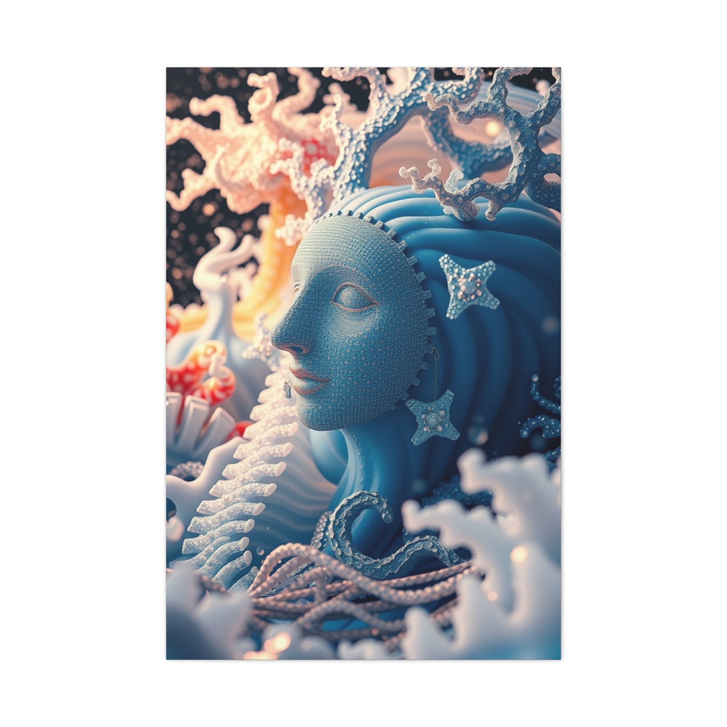 Oceanic Splendor Canvas Wall Art & Canvas Print