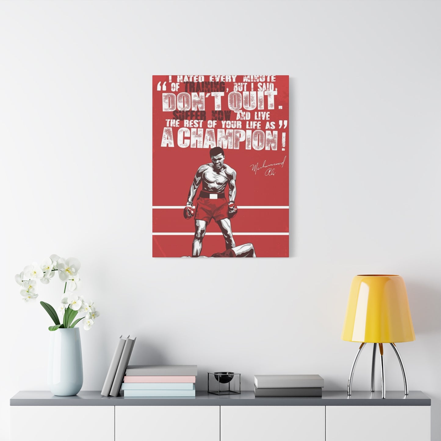 Mahummad Ali Poster Wall Art & Canvas Prints