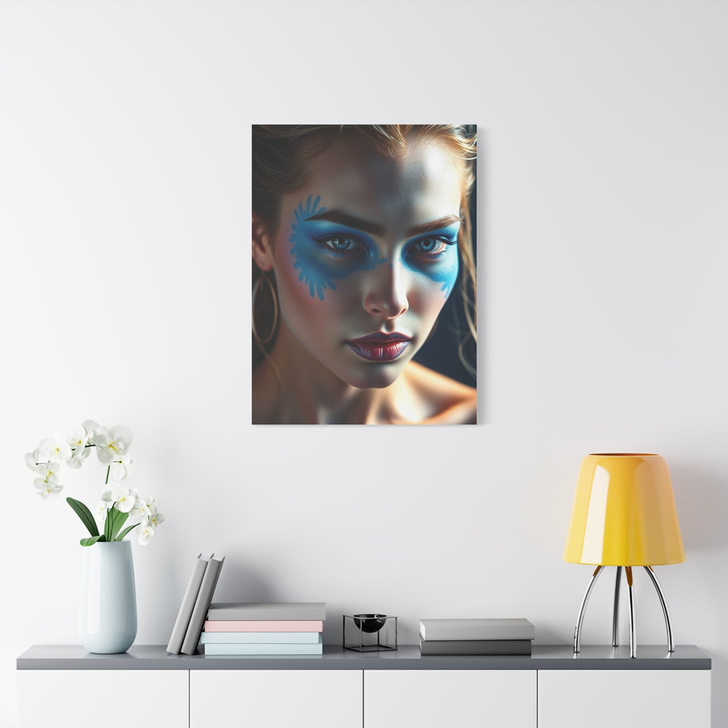 Mystic Blue Essence Wall Art & Canvas Print