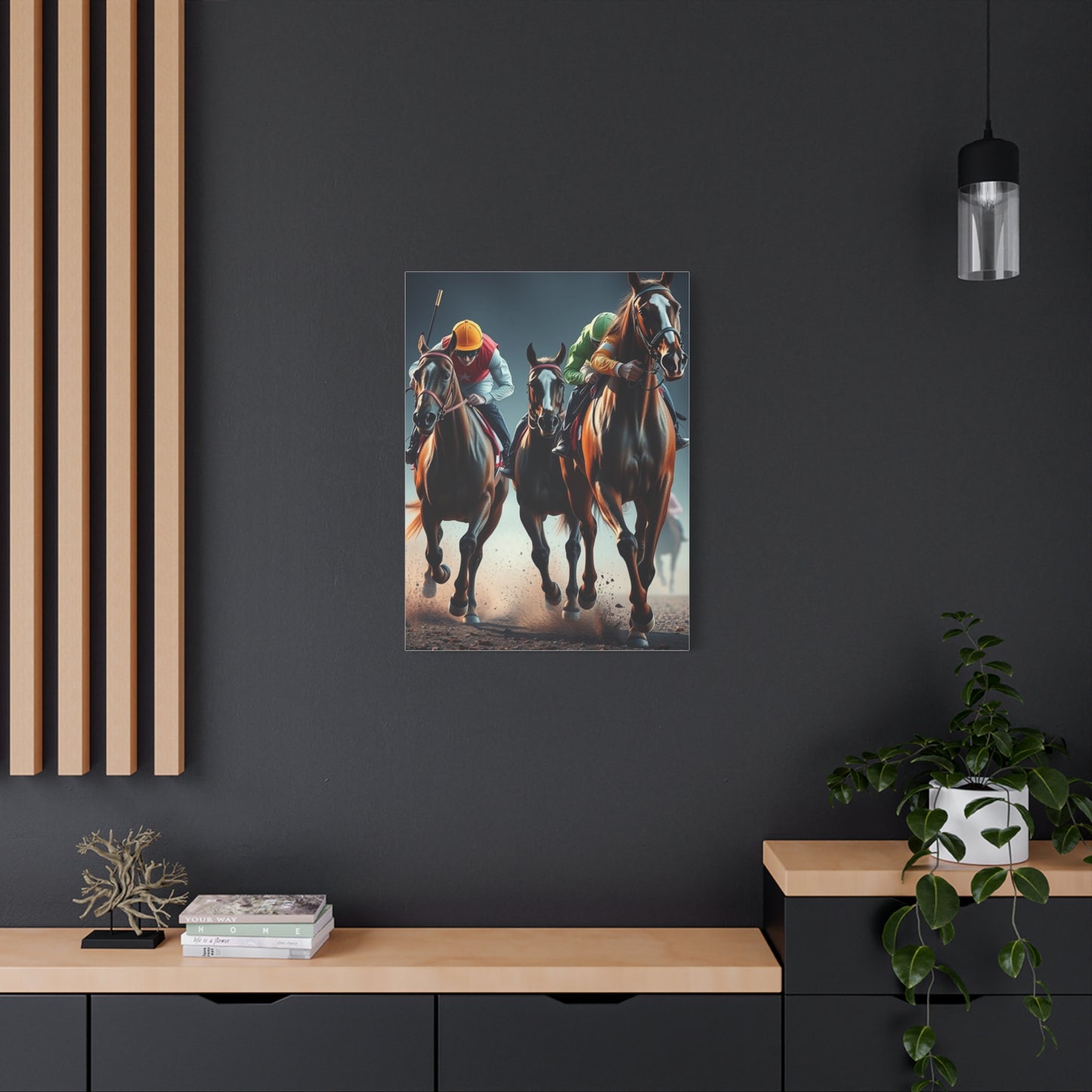 Horse Racing Art Supreme Gallery Wall Art & Canvas Print
