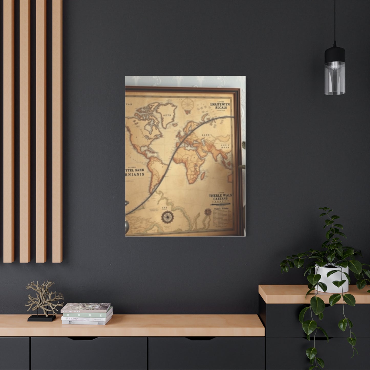 Antique Maps Art Artisan Canvas Wall Art & Canvas Print