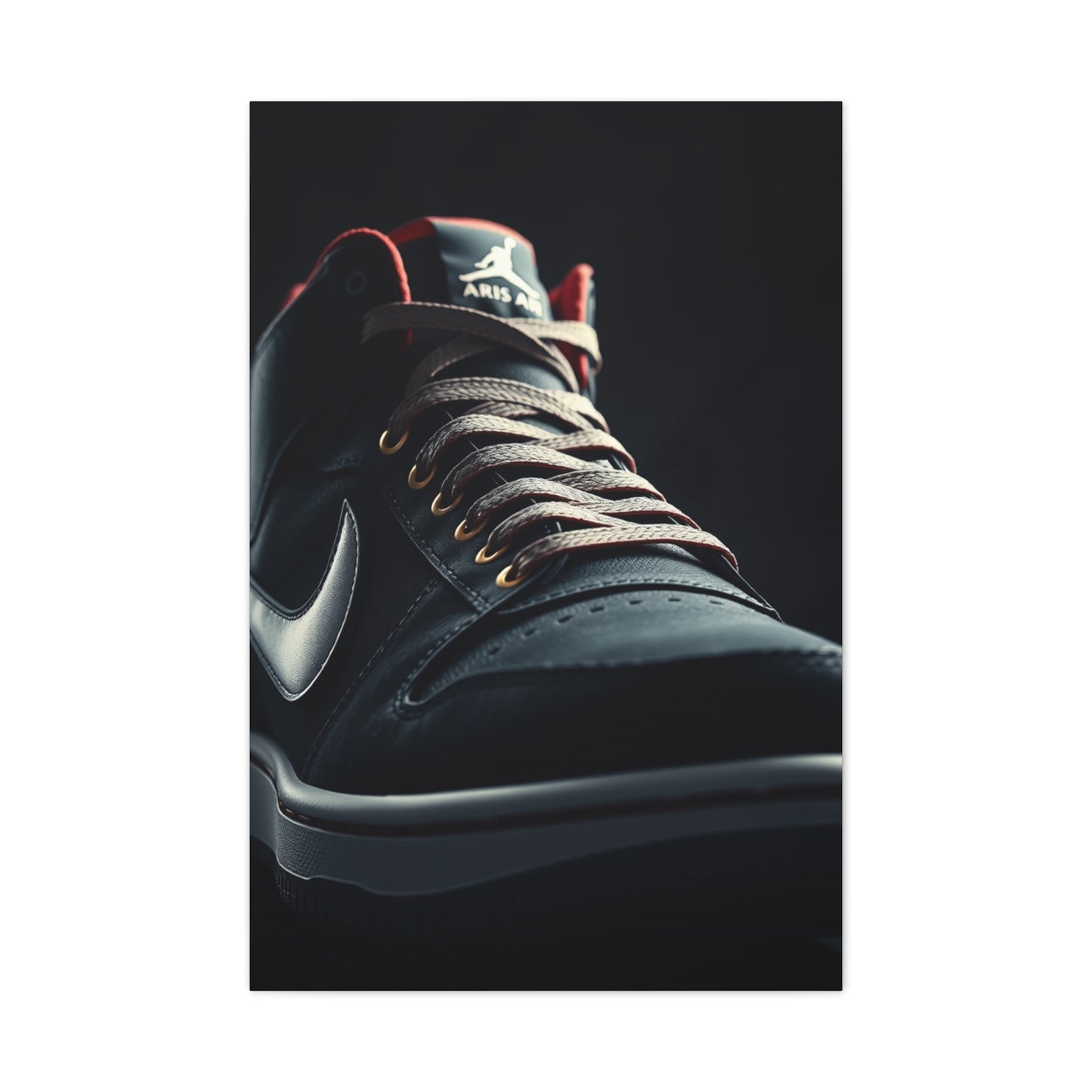 Sophisticated Sneaker Display Wall Art & Canvas Print