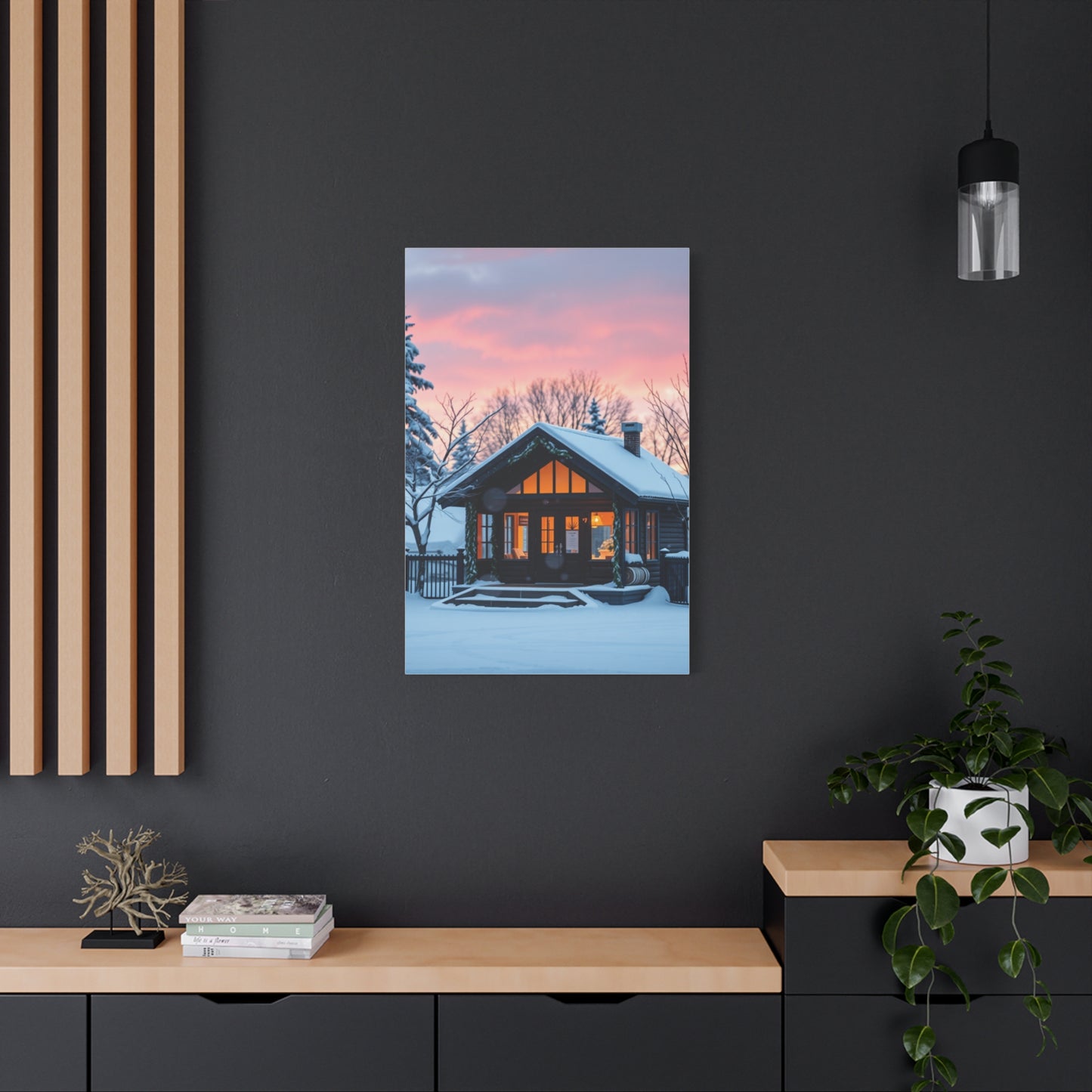 Hushed Winter Landscape Wall Art & Canvas Print