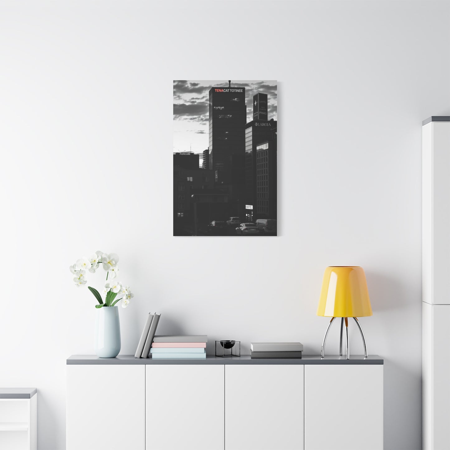 Black & White Cityscapes Art Luxury Canvas Wall Art & Canvas Print