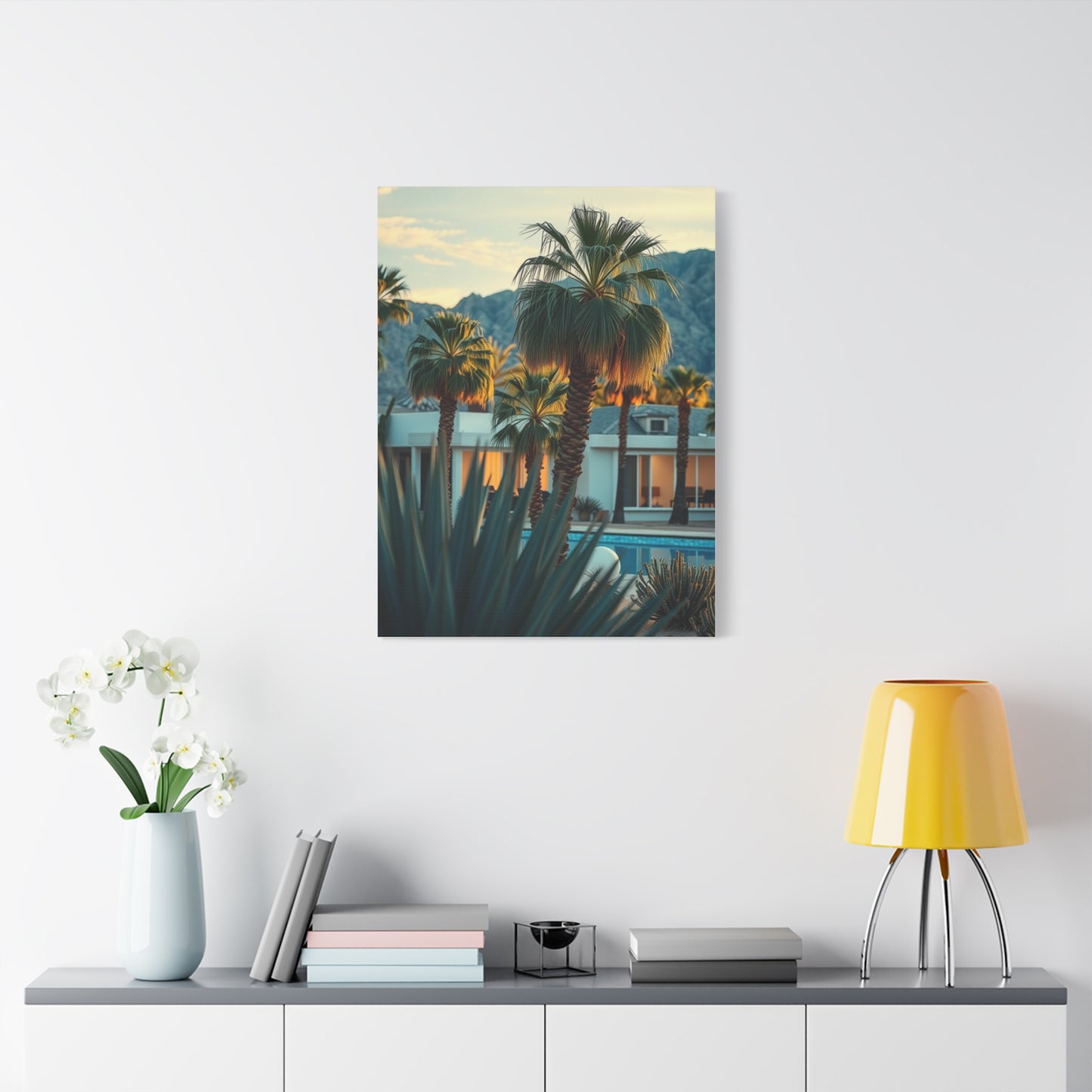 Vision Palm Springs Art Art Wall Art & Canvas Print