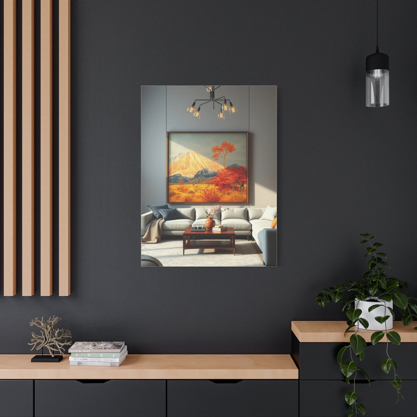 Sophisticated Chamber Canvas Wall Art & Canvas Print