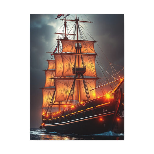 Vision Ship Art Art Wall Art & Canvas Print