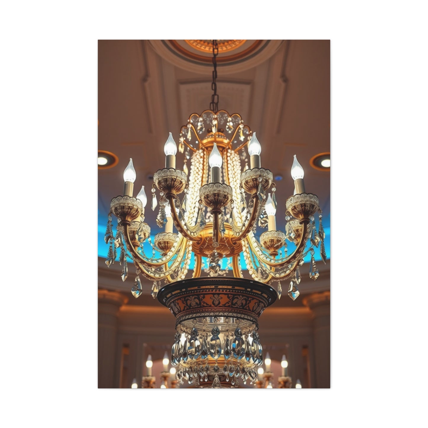 Chandelier Art Luxury Canvas Wall Art & Canvas Print