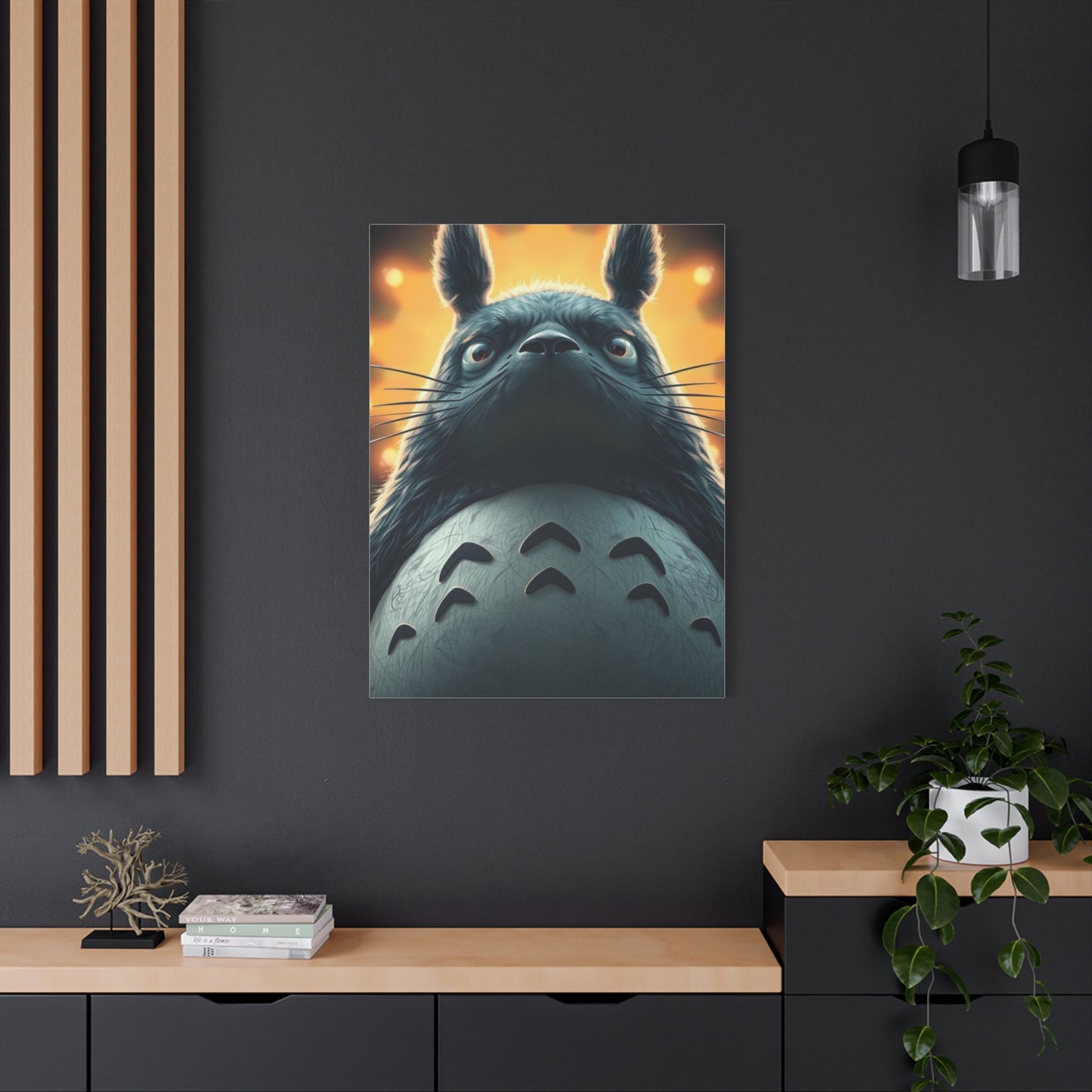 Masterpiece Totoro  Art Vision Wall Art & Canvas Print