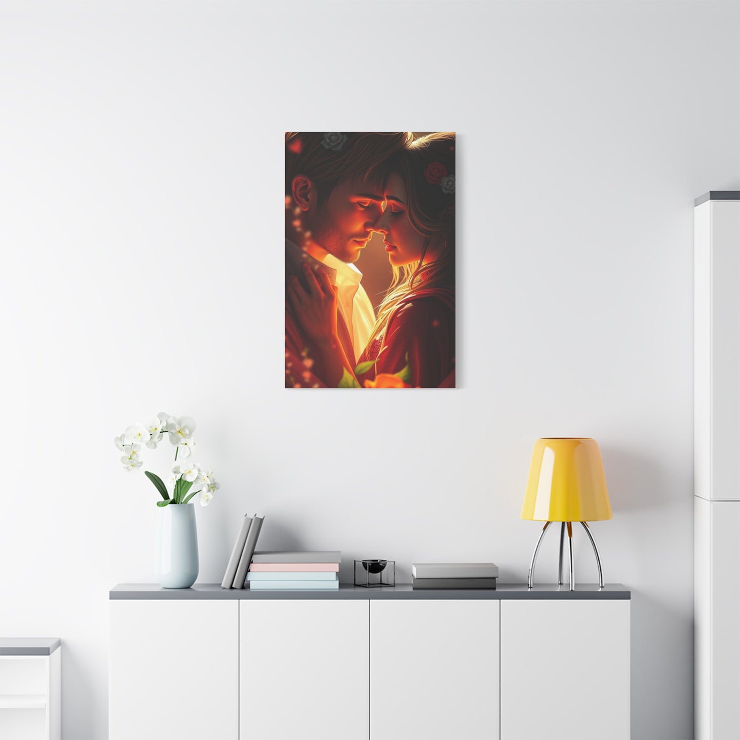 Radiant Love Art Wall Art & Canvas Print