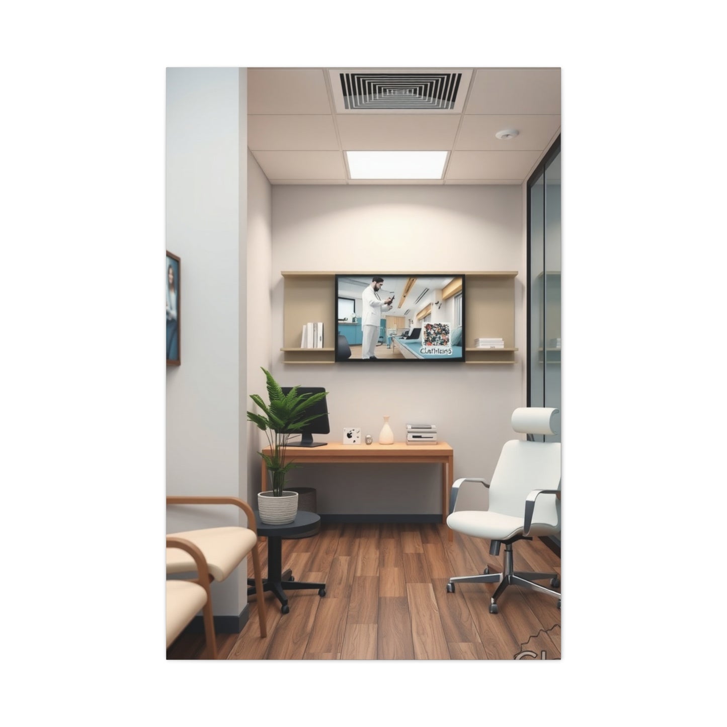 Clinic Office Decor Art Supreme Gallery Wall Art & Canvas Print