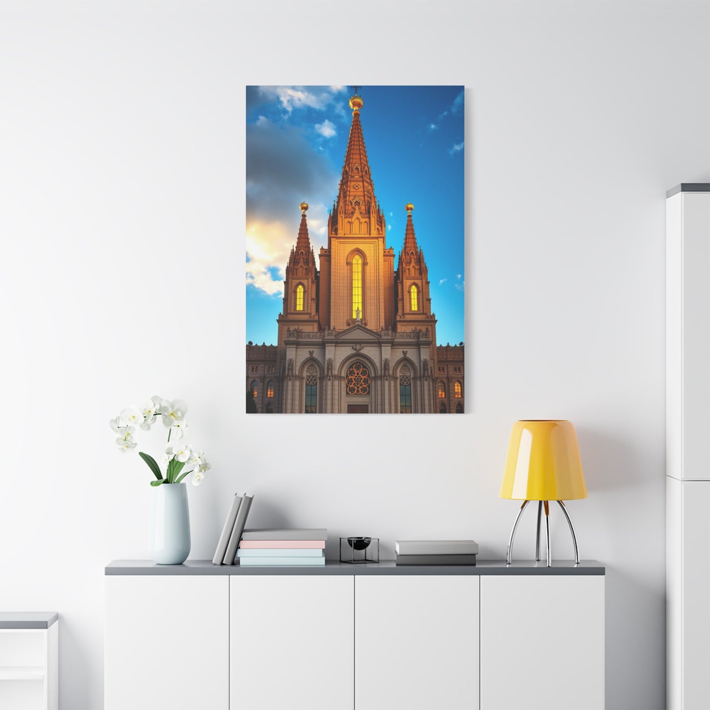 The LDS Temple Art Supreme Gallery Wall Art & Canvas Print