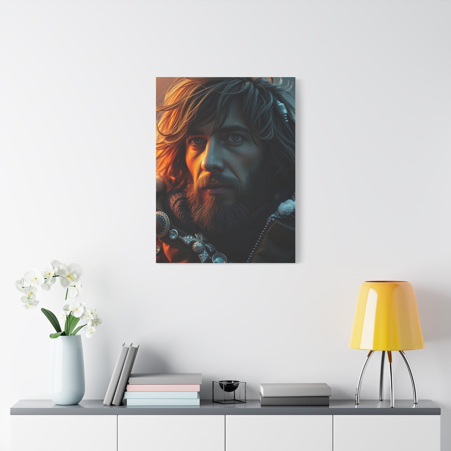 Radiant Ember Canvas Wall Art & Canvas Print