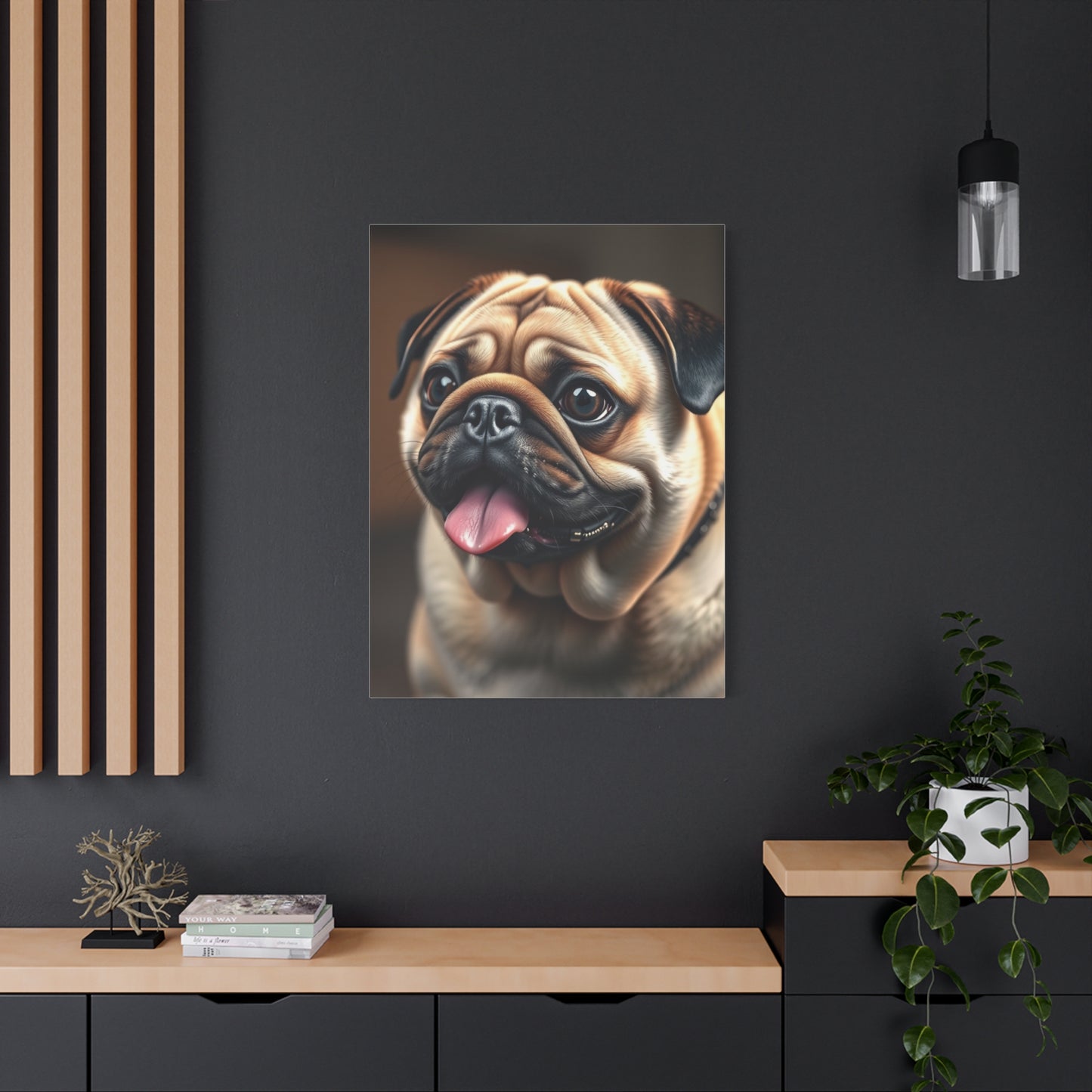 Masterpiece Pug Art Vision Wall Art & Canvas Print