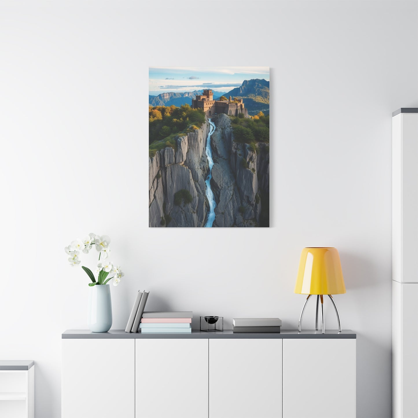 Vertical Harmony Artwork Wall Art & Canvas Print