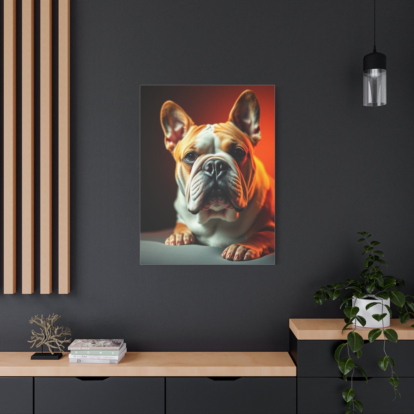Supreme Bulldog Art Collection Wall Art & Canvas Print