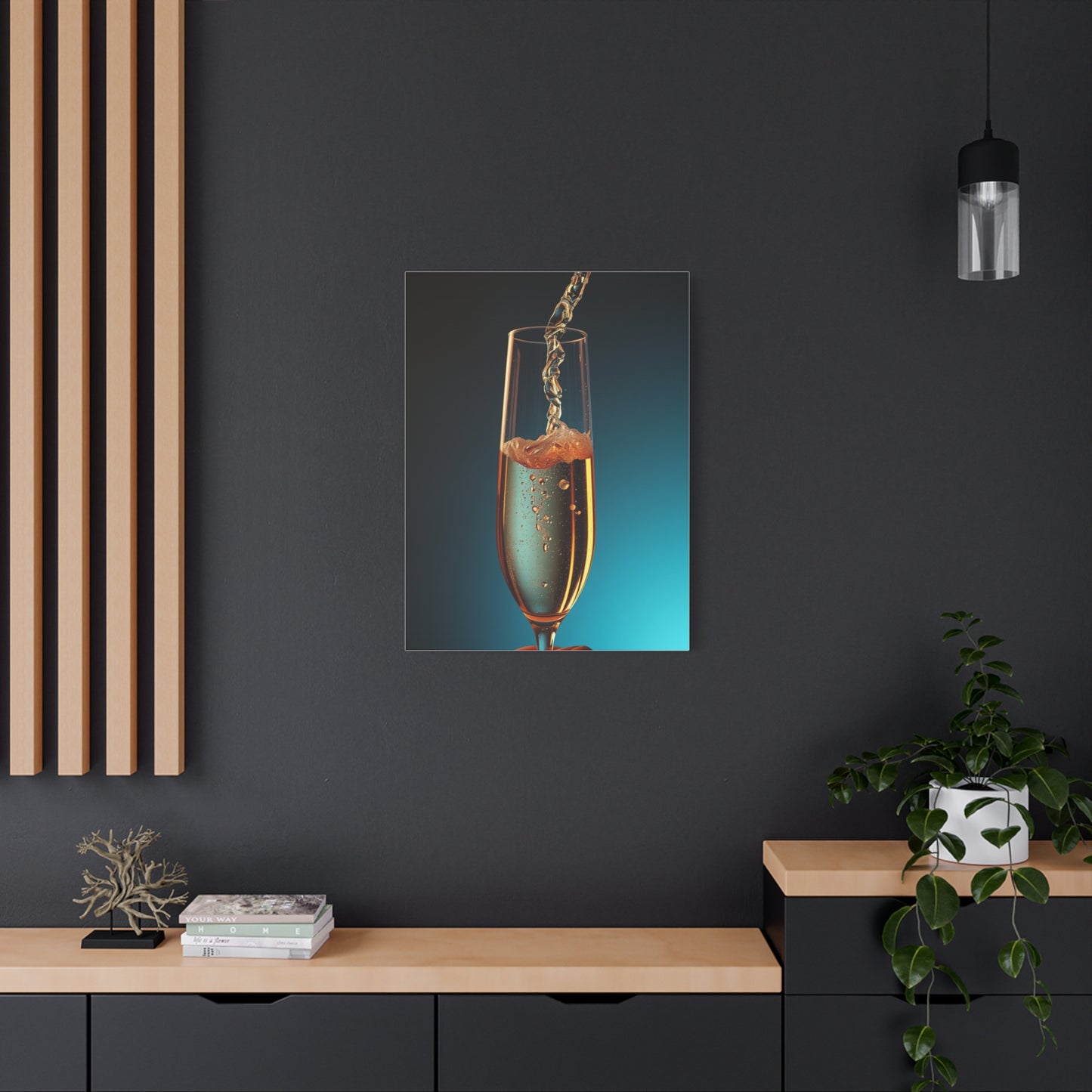Masterpiece Champagne Art Vision Wall Art & Canvas Print