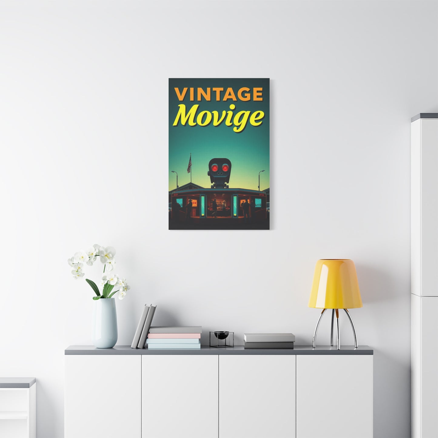 Elite Vintage Movie Posters Art Vision Wall Art & Canvas Print